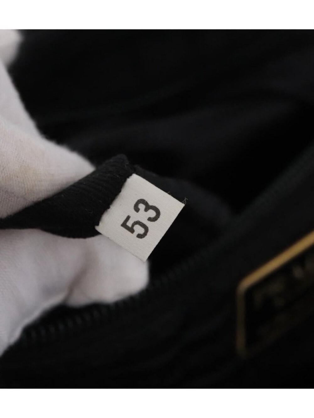 PRADA Backpack Nylon Black Gold - Picture 9 of 16